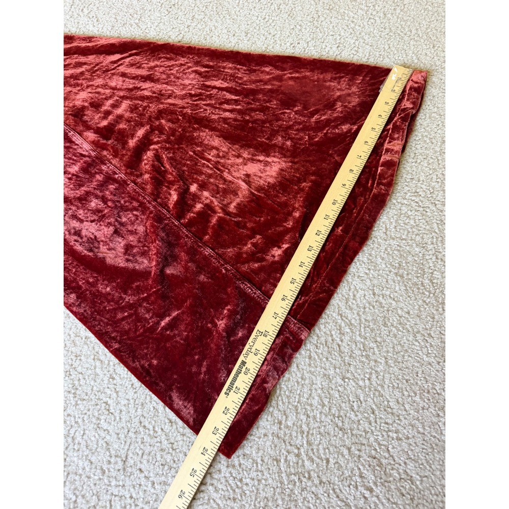 Free People Pants Wide Leg Echoes in Rain Velvet Boho Rustic Brown 28 - Picture 8 of 11